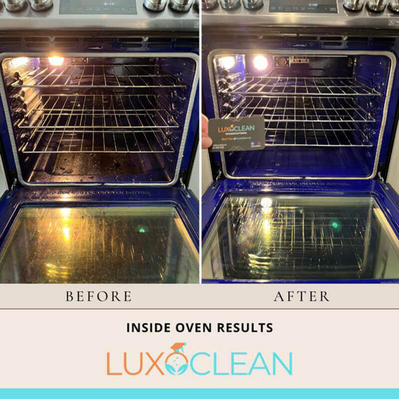 Kitchen oven cleaning